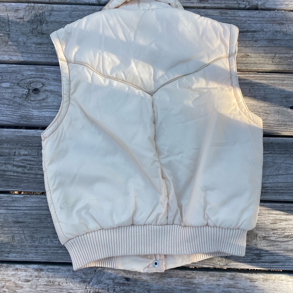 Vintage Foxmoor Cream Women's Vest - Picture 3 of 6